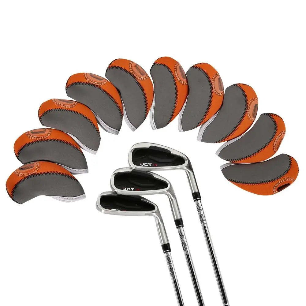 Golf Iron Head Covers Set 10pcs – Protective Club Headcovers Golf Head Covers PLUSH