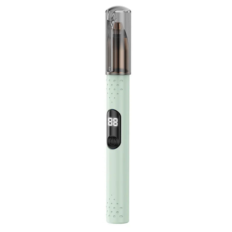 USB Rechargeable Nose & Ear Hair Trimmer for Women Nose & Ear Trimmer PLUSH green USB Type-C