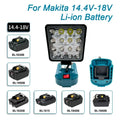 ZWINCKY 4" Cordless LED Work Light for Makita 14.4V–18V Battery Cordless Work Light PLUSH China Mainland