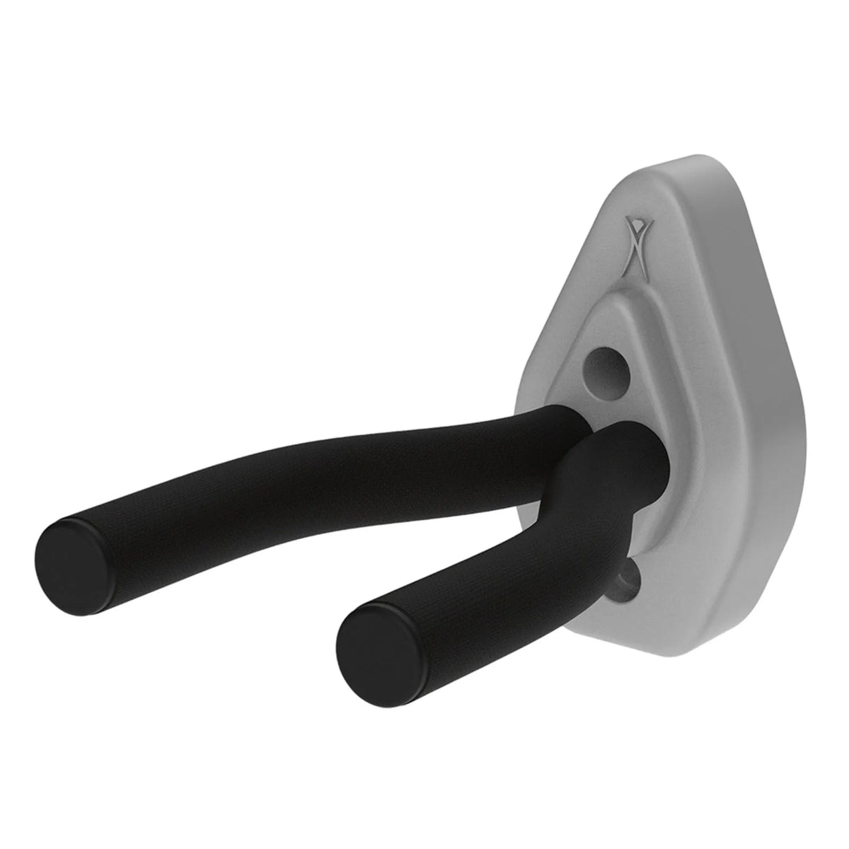 Non-Slip Guitar Wall Hanger Hook – Acoustic, Bass & Ukulele Mount Guitar Wall Hanger PLUSH Gray