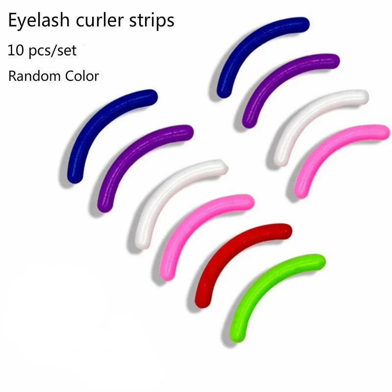 Mini Eyelash Curler – Natural Curl Lash Applicator Clip Eyelash Curler PLUSH No.6 10pcs random