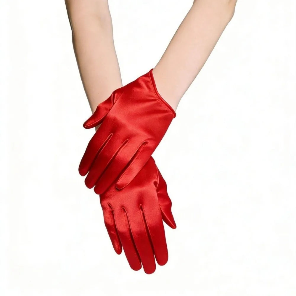 Anti-Slip Half Finger Dance Gloves – Halloween Cosplay Fingerless Dance Gloves PLUSH