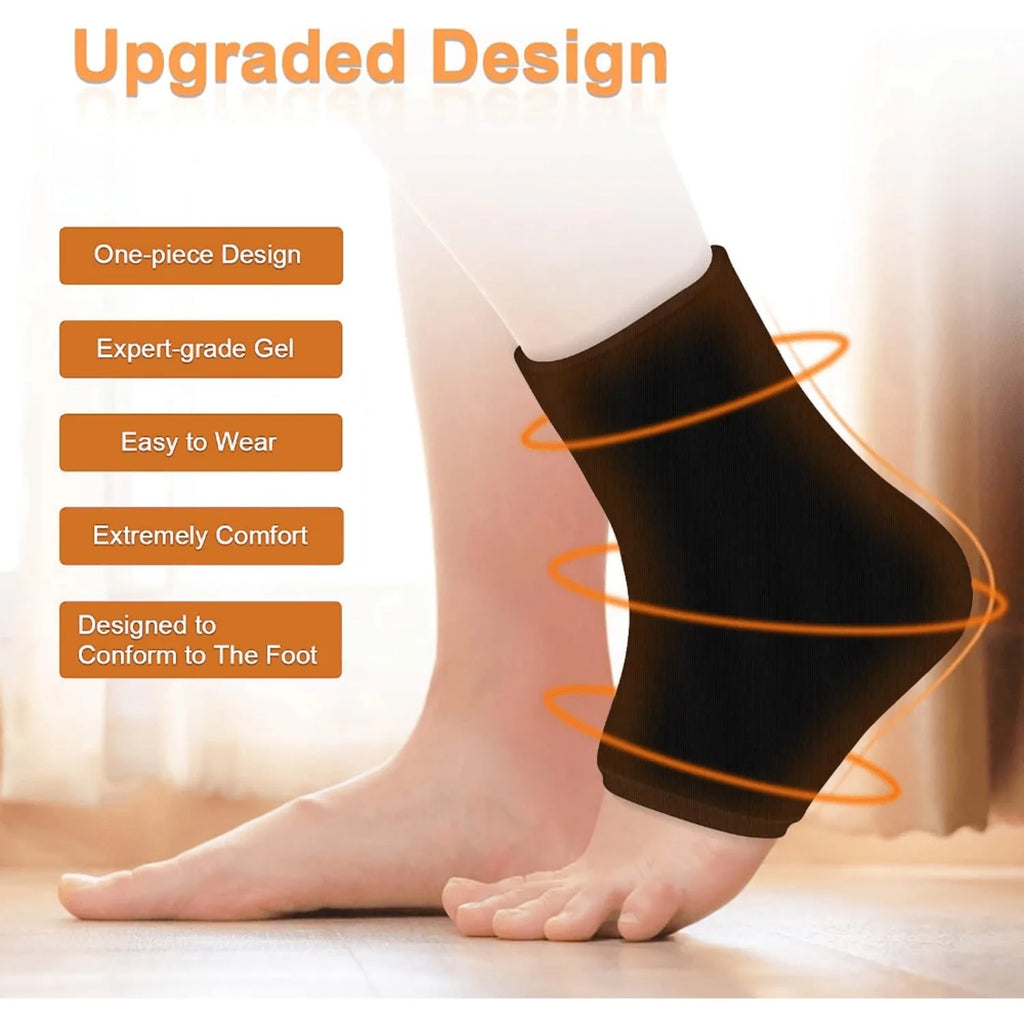 Reusable Ankle & Foot Ice Pack Wrap – Hot Cold Compress Cold & Hot Wrap PLUSH