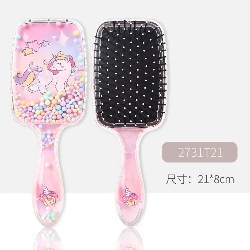 Kawaii Cartoon Animal Air Cushion Hair Comb for Kids Girls Kids Hair Comb PLUSH 2731T21