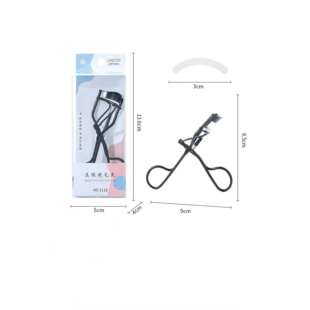 Mini Eyelash Curler – Natural Curl Lash Applicator Clip Eyelash Curler PLUSH