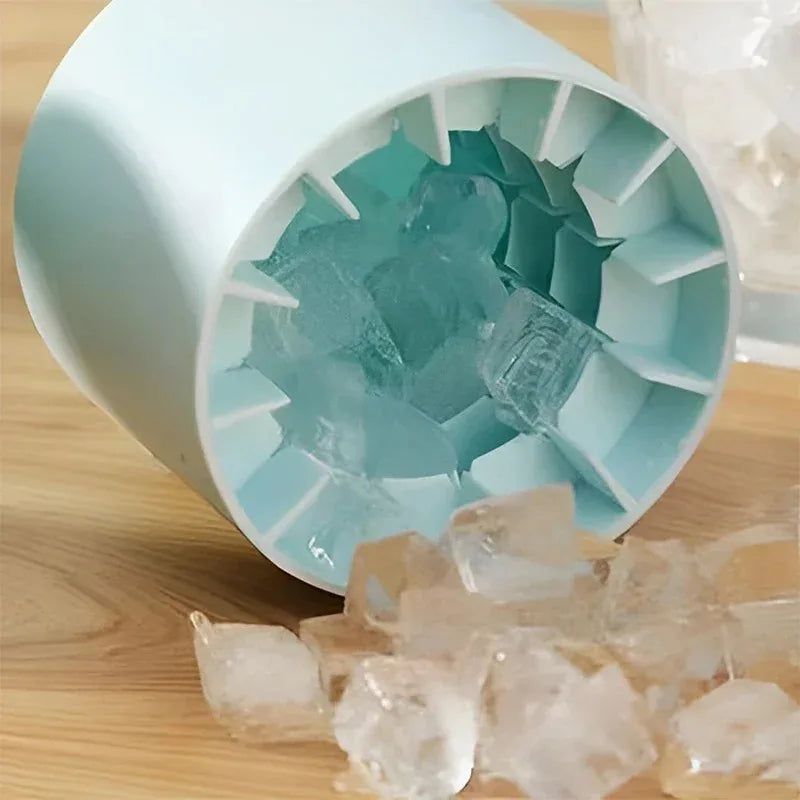 Silicone Ice Bucket Cup Mold – Creative Ice Cube Tray Maker Silicone Ice Mold PLUSH