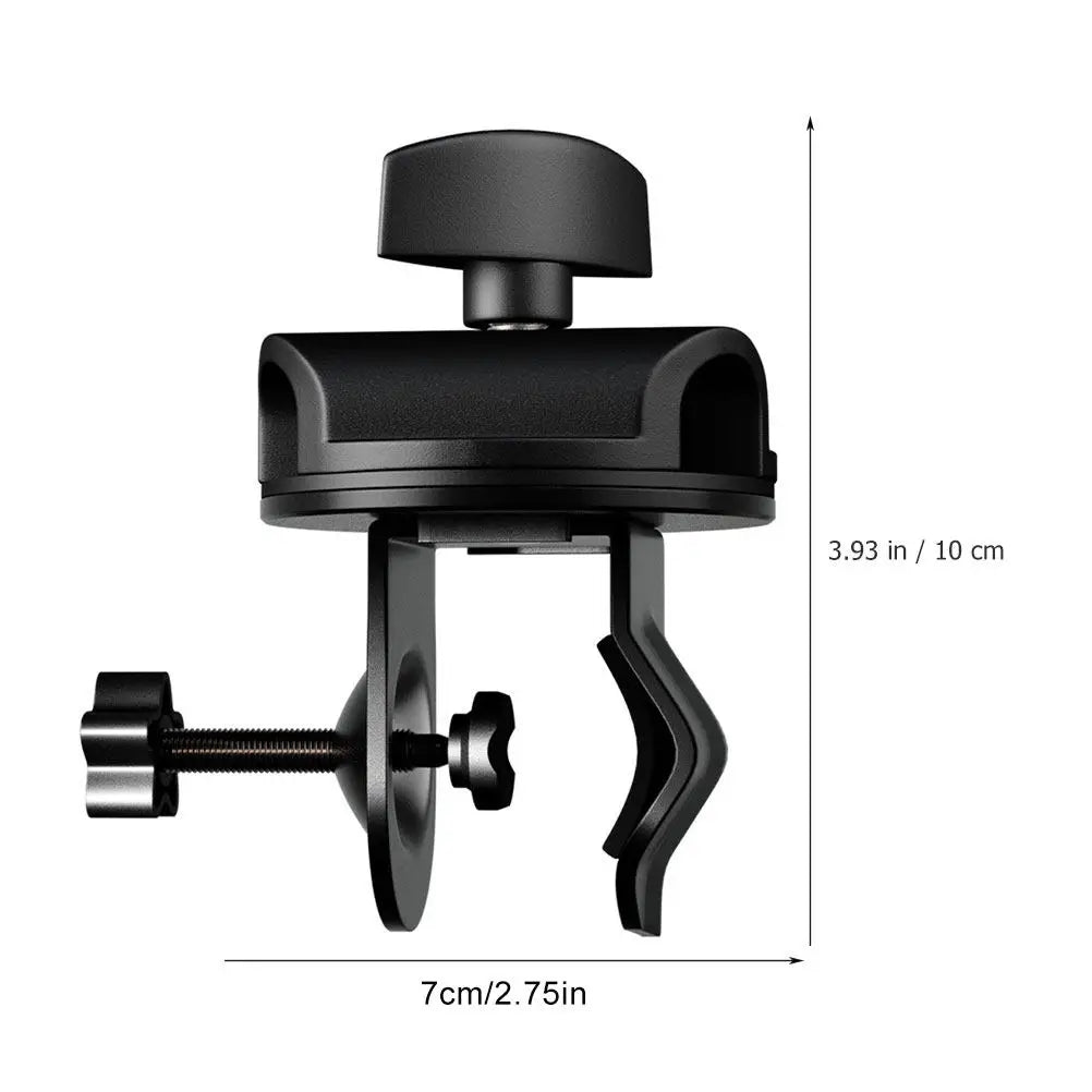 Heavy Duty Metal Mic Clamp 360° Adjustable Desk Boom Arm Mount Microphone Stand Clamp PLUSH