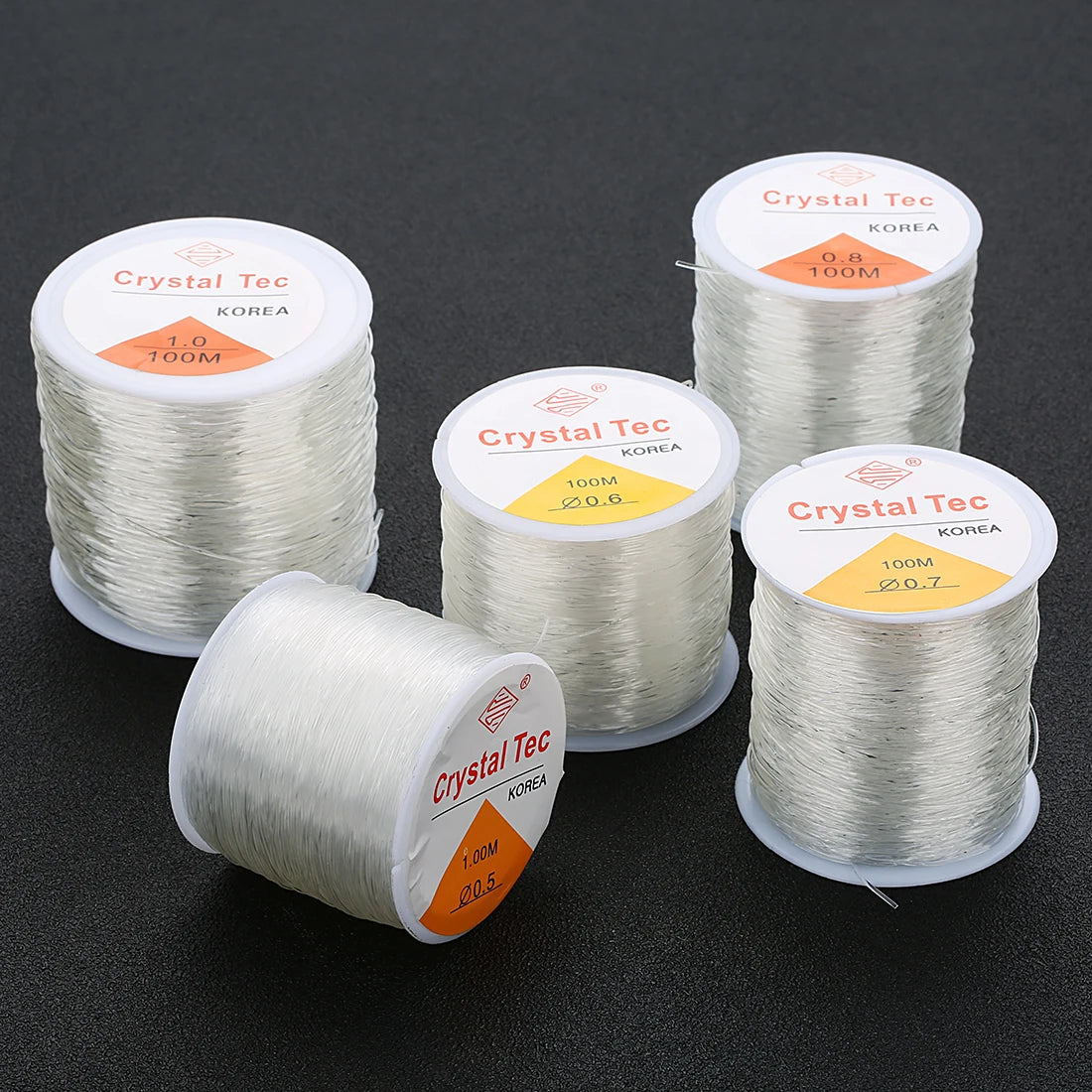55-80m Elastic Crystal Beading Thread – Stretchy DIY Jewelry Line Jewelry Beading Thread PLUSH