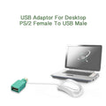 USB Female to PS/2 Male Adapter – Plug & Play, No Drivers USB PS/2 Adapter PLUSH Default Title