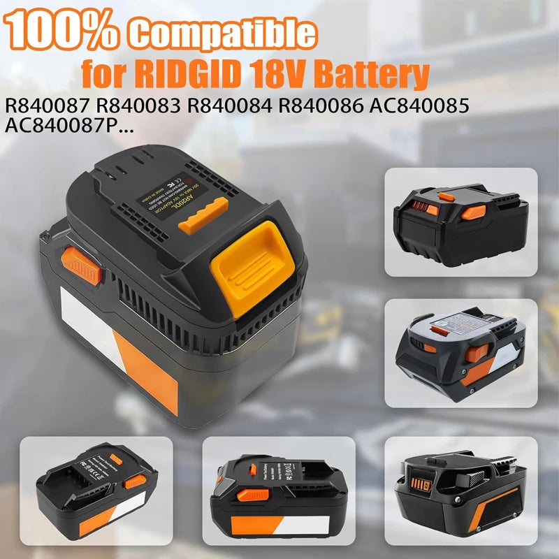 ZWINCKY Battery Adapter RIDGID AEG 18V to DeWalt 20V Tools Battery Adapter PLUSH