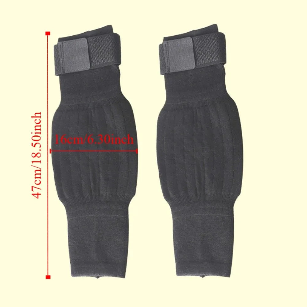 Thermal Knee Warmers – Windproof Fleece Leg Sleeves | PLUSH Thermal Knee Warmers PLUSH