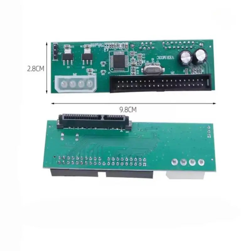 SATA to IDE Adapter – 2.5"/3.5" HDD SSD to 40-Pin PATA Converter Drive Converter Adapter PLUSH A2