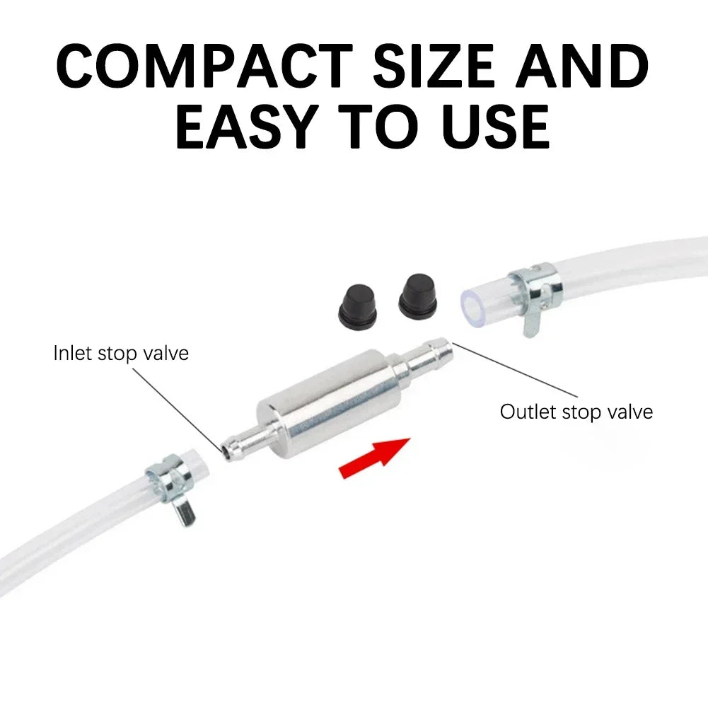 Motorcycle Brake Bleeder Kit – One-Way Check Valve Hose Brake Bleeder Kit PLUSH
