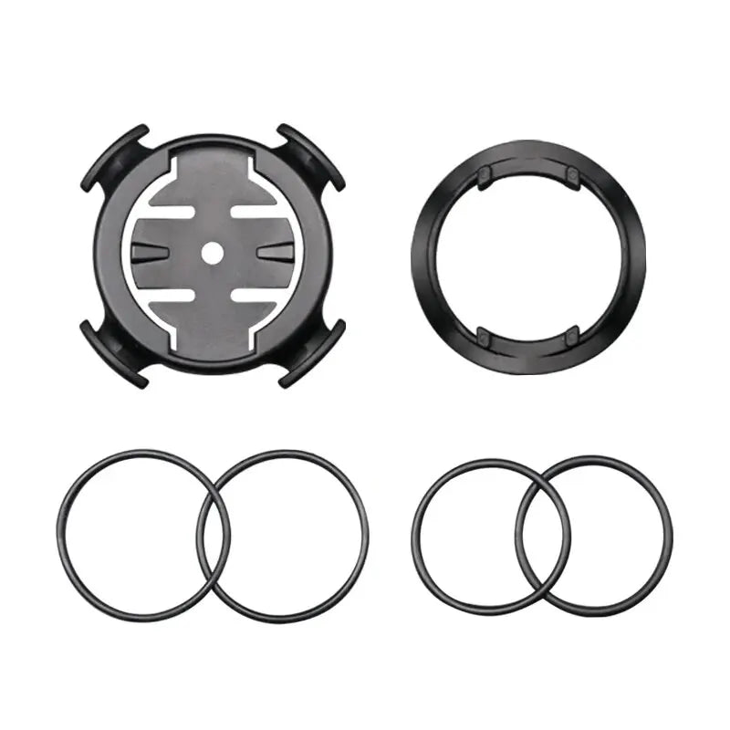 Bike Computer Mount Bracket for Garmin Edge MTB & Road Bike Computer Mount PLUSH black