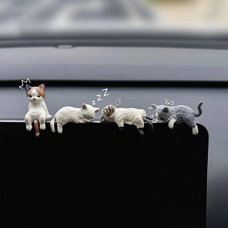 Cute Kitten Car Dashboard & Console Ornament Decoration Car Ornament PLUSH