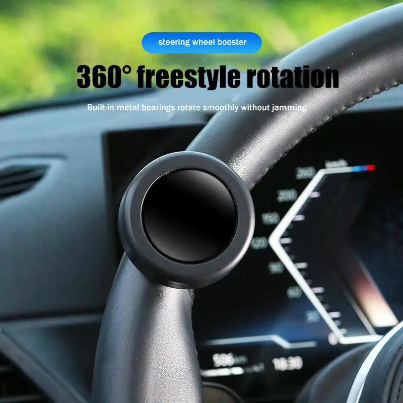 Universal Steering Wheel Spinner Knob with Ball Bearing – ABS Steering Wheel Knob PLUSH