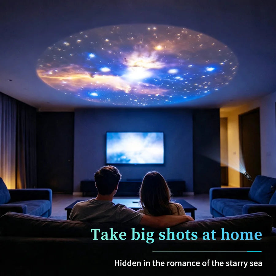 USB Galaxy Projector Night Light – 360° Gooseneck Star Lamp Galaxy Projector Lamp PLUSH