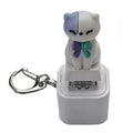 Screaming Goat Keychain LED Glow Sound Fidget Button Toy Novelty Fidget Keychain PLUSH Cat