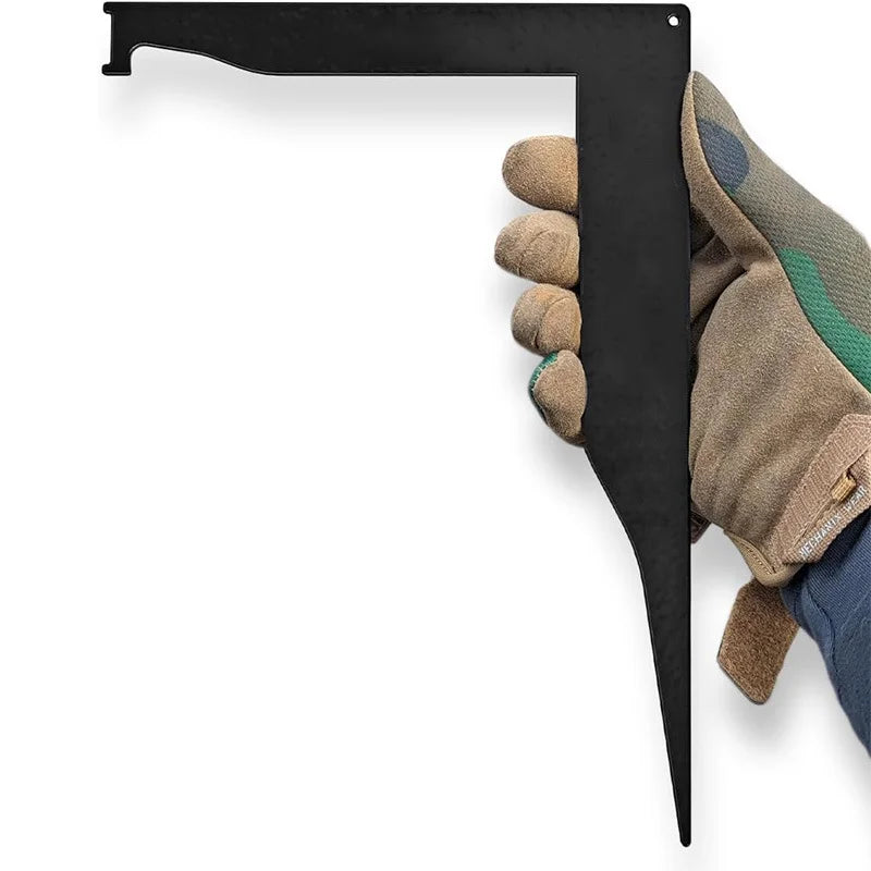 Stainless Steel Firefighter Pry Tool – Multi-Purpose Door Access Firefighter Pry Tool PLUSH