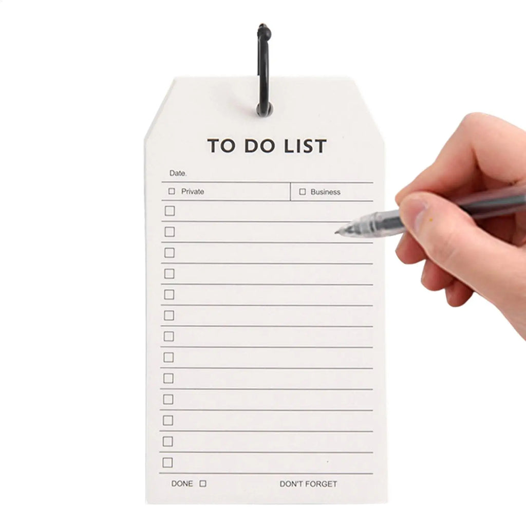 52-Sheet Cute To-Do List Memo Pad – Portable Mini Notepad Memo Notepad PLUSH