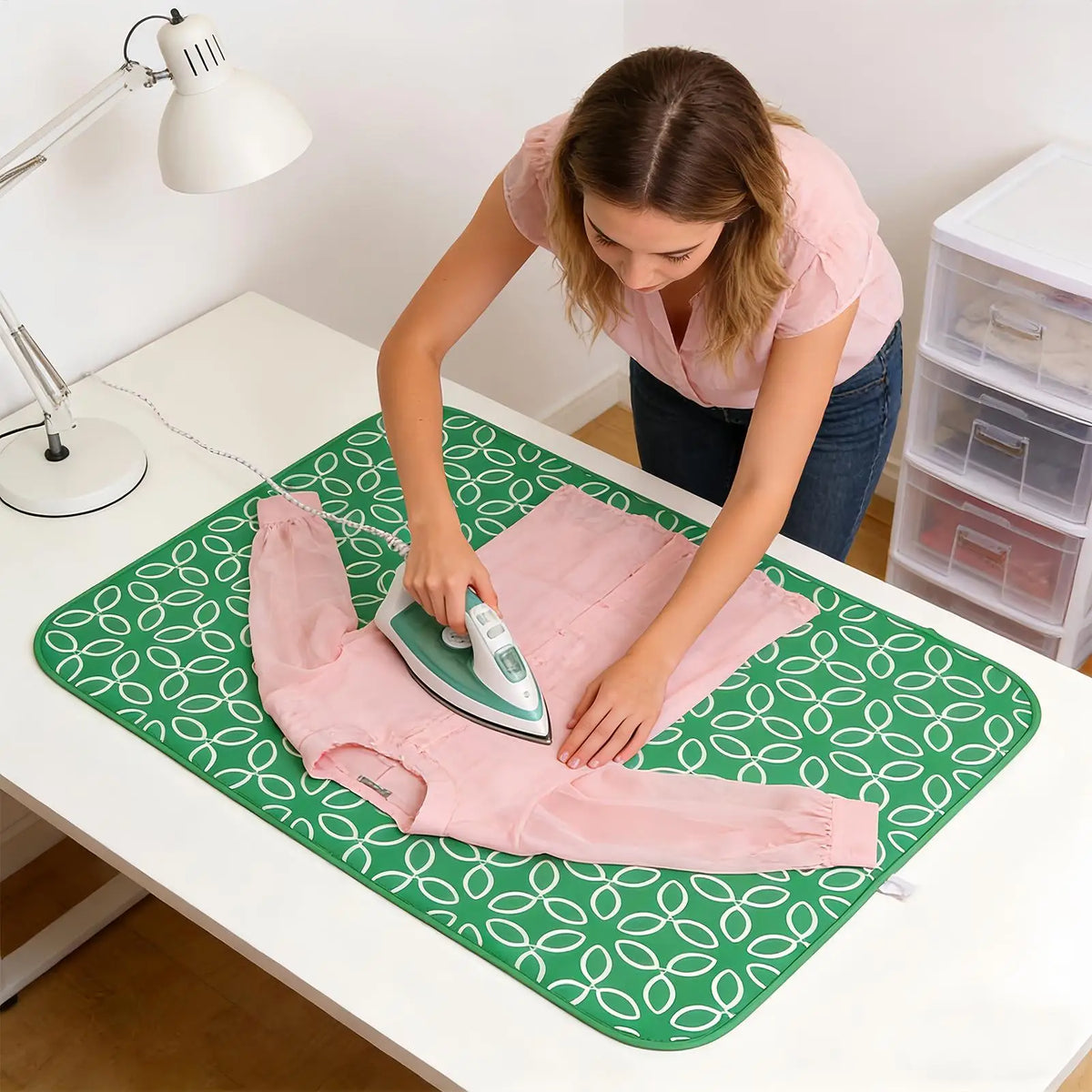 Portable Heat Resistant Ironing Mat – Non-Slip & Waterproof Ironing Mat PLUSH