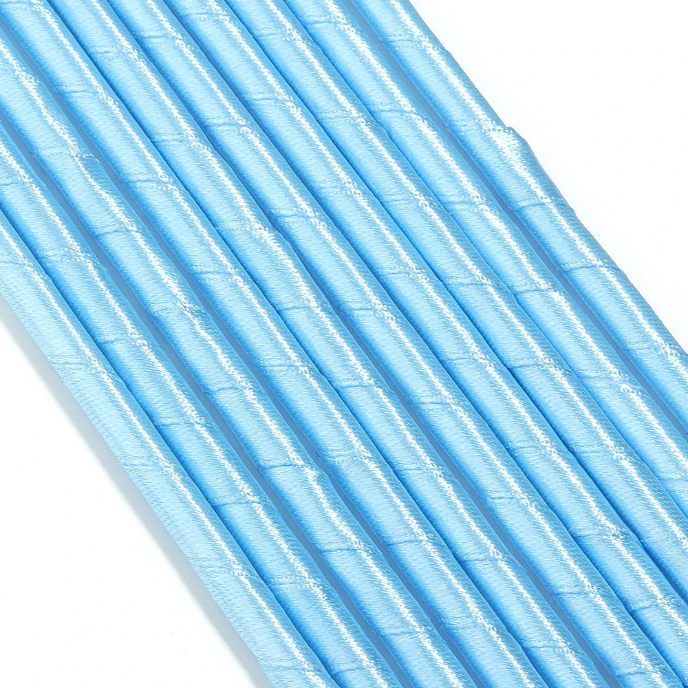 10pcs Fairy Magic Wand Ribbon Pole – Princess Party Props Costume Prop Wand PLUSH blue dia 6.3mm 32cm