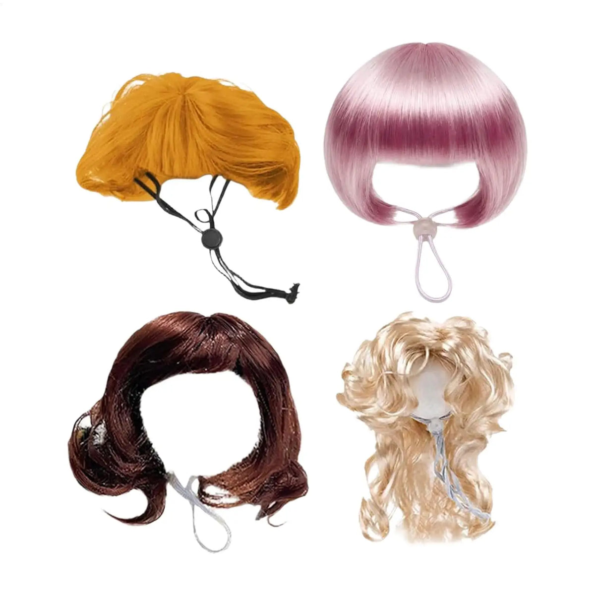 Funny Pet Cosplay Wig – Cat & Dog Costume Headdress Pet Costume Wig PLUSH