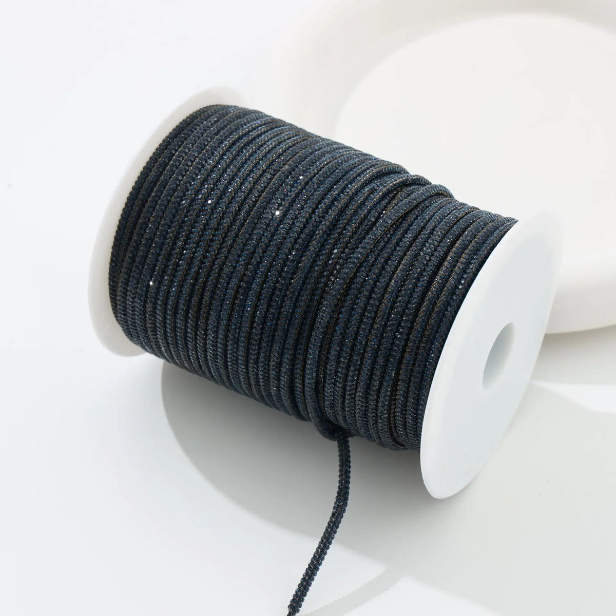 50 Yards 4mm Glass Rhinestone Rope Crystal Cord Trim – DIY