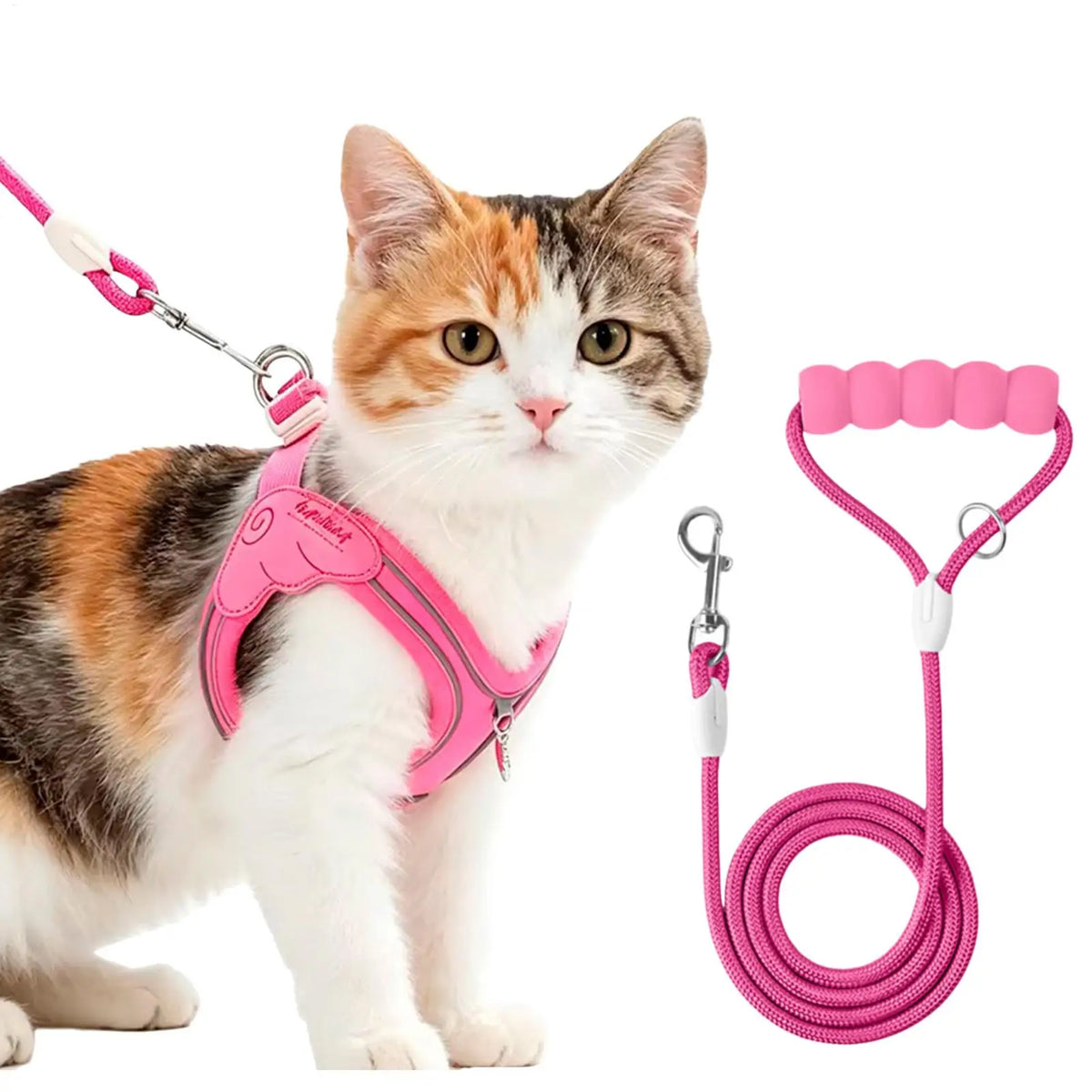 Reflective Escape-Proof Vest Harness for Small Dogs & Cats Pet Vest Harness PLUSH