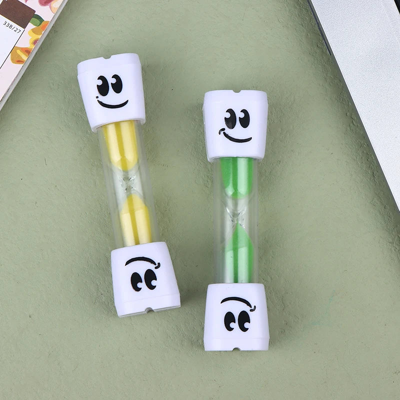 Big Eye Kids Sandglass Timer 2 & 3 Min – Tooth Brushing Visual Kids Sand Timer PLUSH