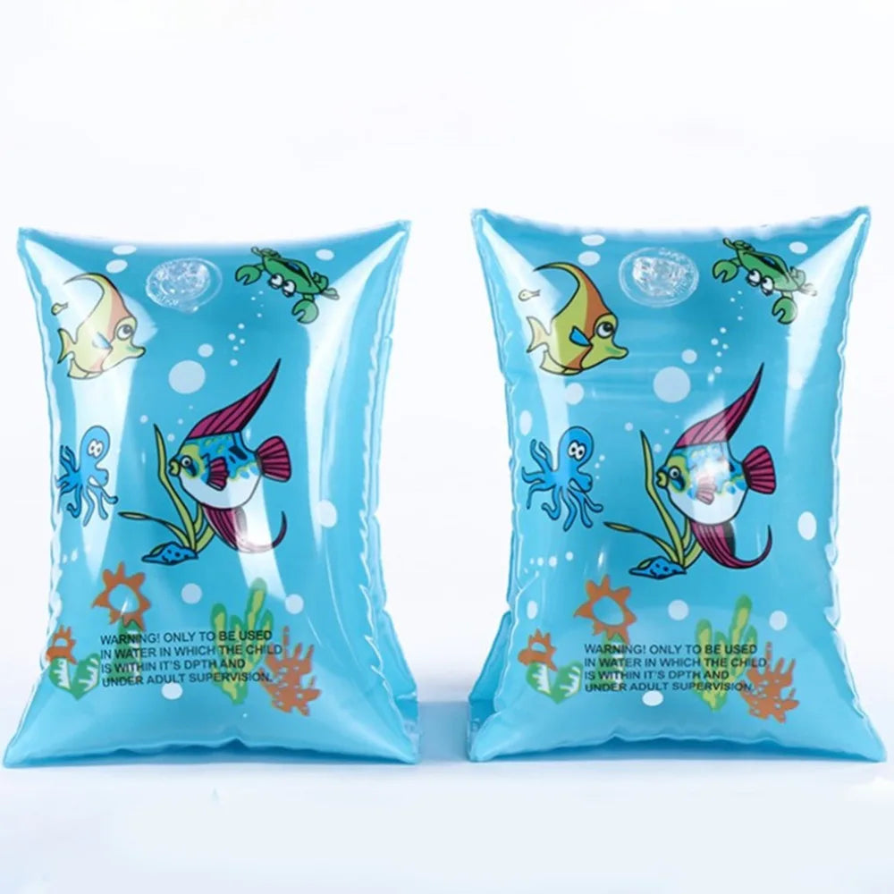Inflatable Swimming Armbands – Kids Arm Float Rings 2pcs Swim Arm Floats PLUSH