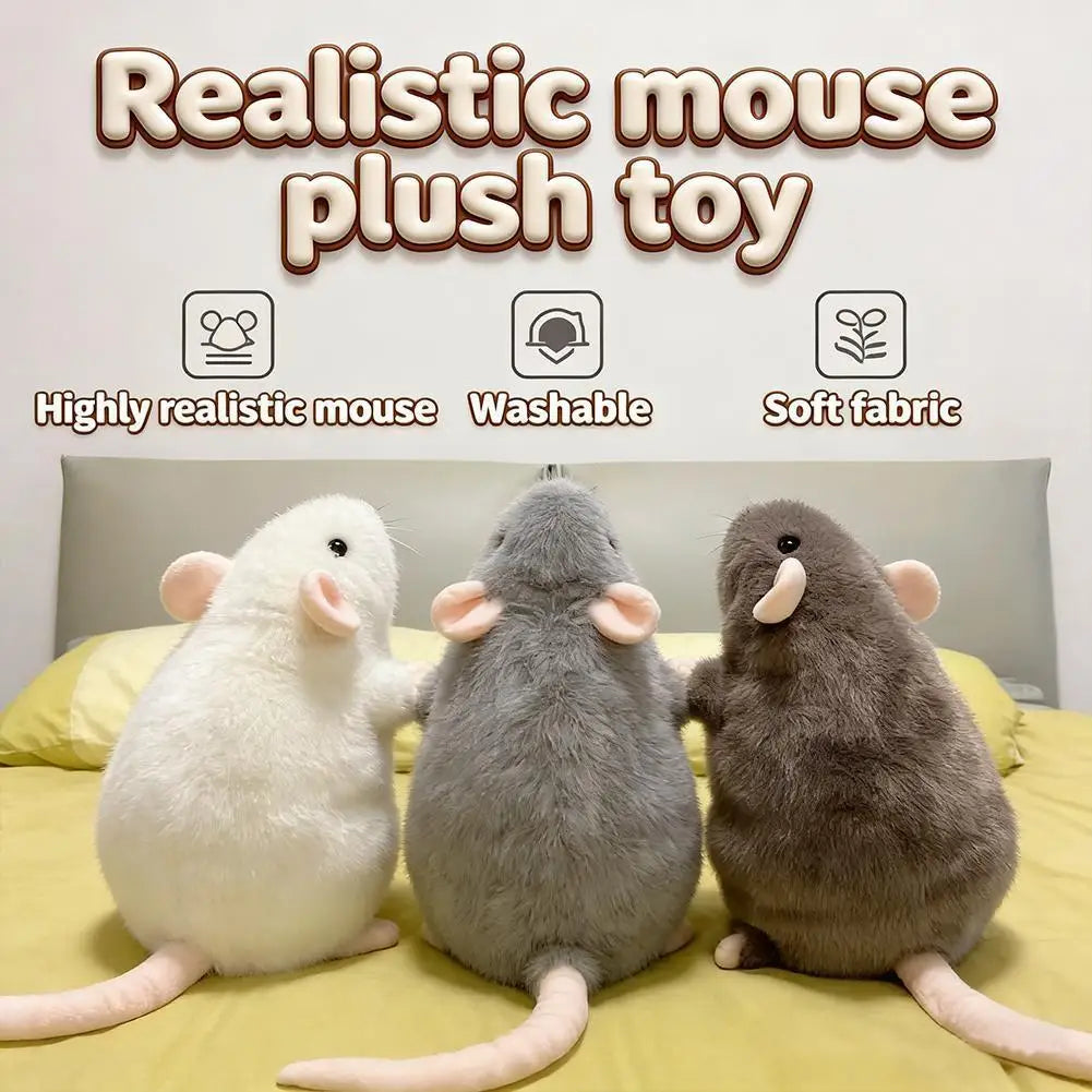 30cm Cute Mouse Plush Toy – Soft Cartoon Rat Stuffed Animal Stuffed Plush Toy PLUSH
