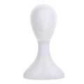 Female Plastic Mannequin Head Model – Wig Hat Hair Display Stand Mannequin Head Stand PLUSH White