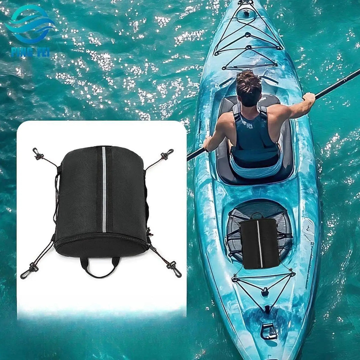 Waterproof Paddleboard Deck Bag – Oxford Cloth SUP Storage Paddleboard Deck Bag PLUSH
