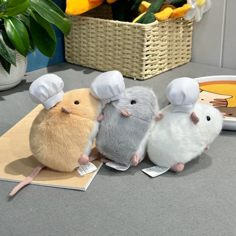 Fluffy Kawaii Hamster Plush Toy – Cute Soft Stuffed Animal Stuffed Plush Toy PLUSH