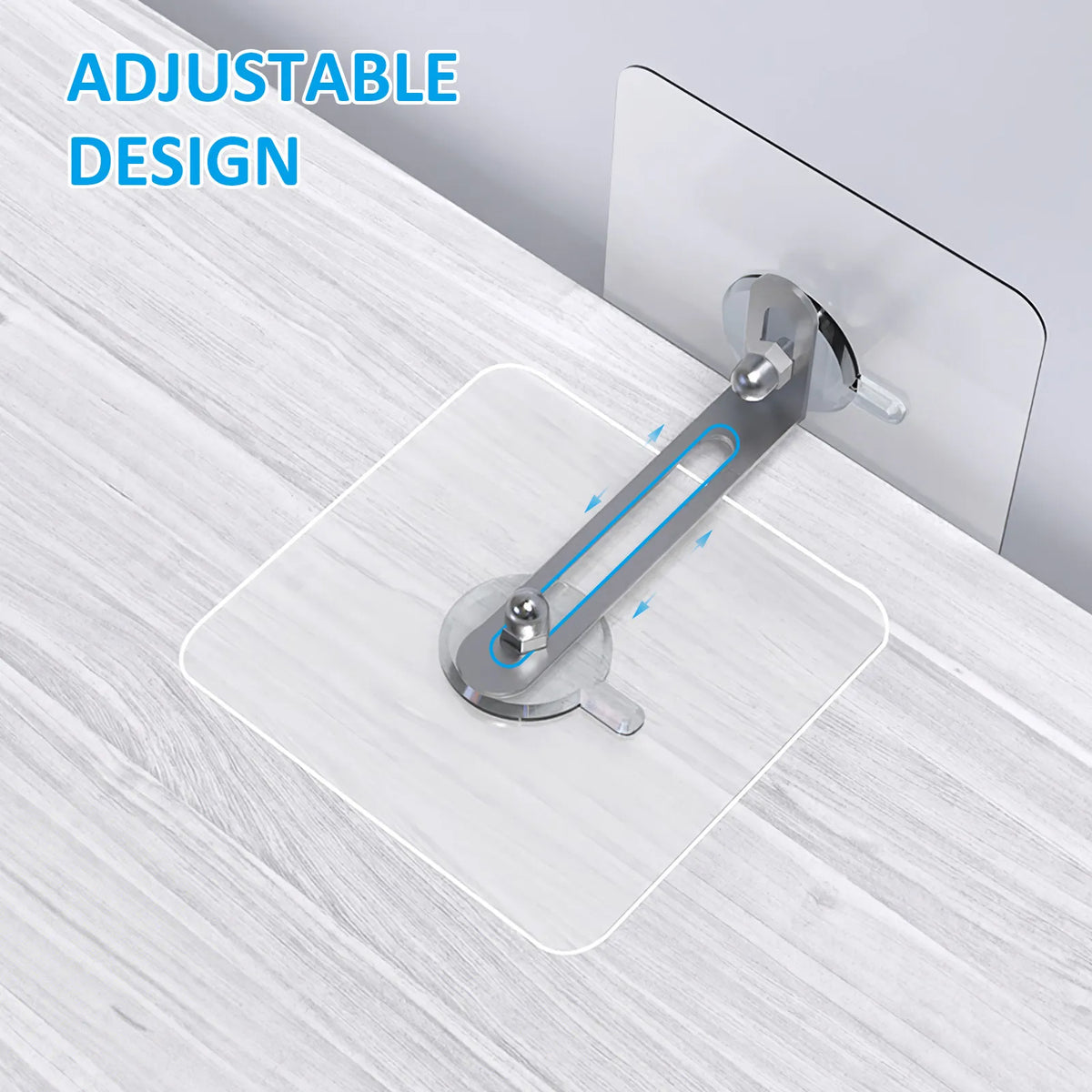 8-Pack No-Drill Anti-Tip Furniture Wall Anchors – Adhesive Furniture Safety Anchors PLUSH