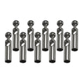 10pcs Metal Umbrella Tail Beads – Waterproof Replacement Tips Umbrella Repair Parts PLUSH 157cmx022cm