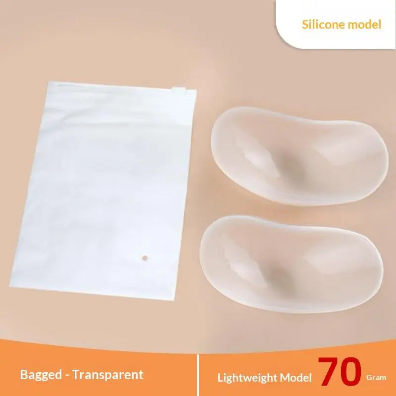 Right Angle Silicone Shoulder Pads 8.5mm Thickened – 1 Pair Clothing Shoulder Pads PLUSH one size A