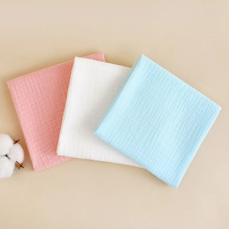 8-Pack 100% Cotton Gauze Diapers for Newborns | Washable Reusable Cloth Diapers PLUSH