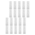 30 Sheets Alphabet Index Labels – Self-Stick White Letter Stickers Index Label Stickers PLUSH Default Title
