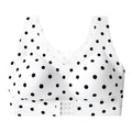 Seamless Posture Bra – Breathable Leopard Push Up Lingerie Seamless Posture Bra PLUSH M White Wave Point