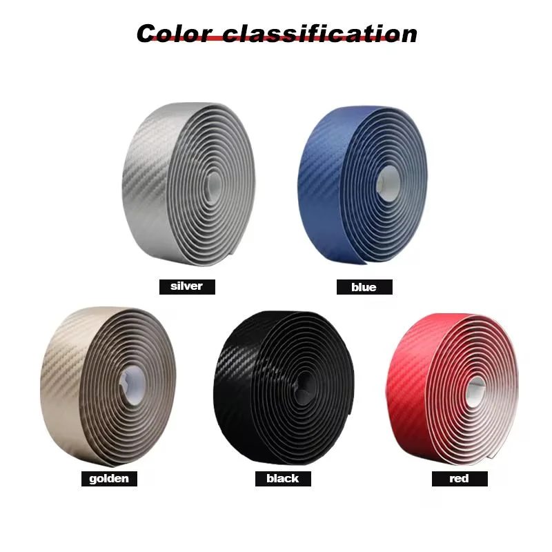 EVA PU Road Bike Handlebar Tape + End Plugs | Anti-Slip Grip Bike Handlebar Tape PLUSH