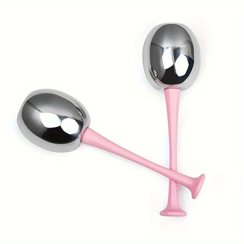 Stainless Steel Facial Ice Globes – Cooling Cryo Face Massager Facial Ice Globes PLUSH