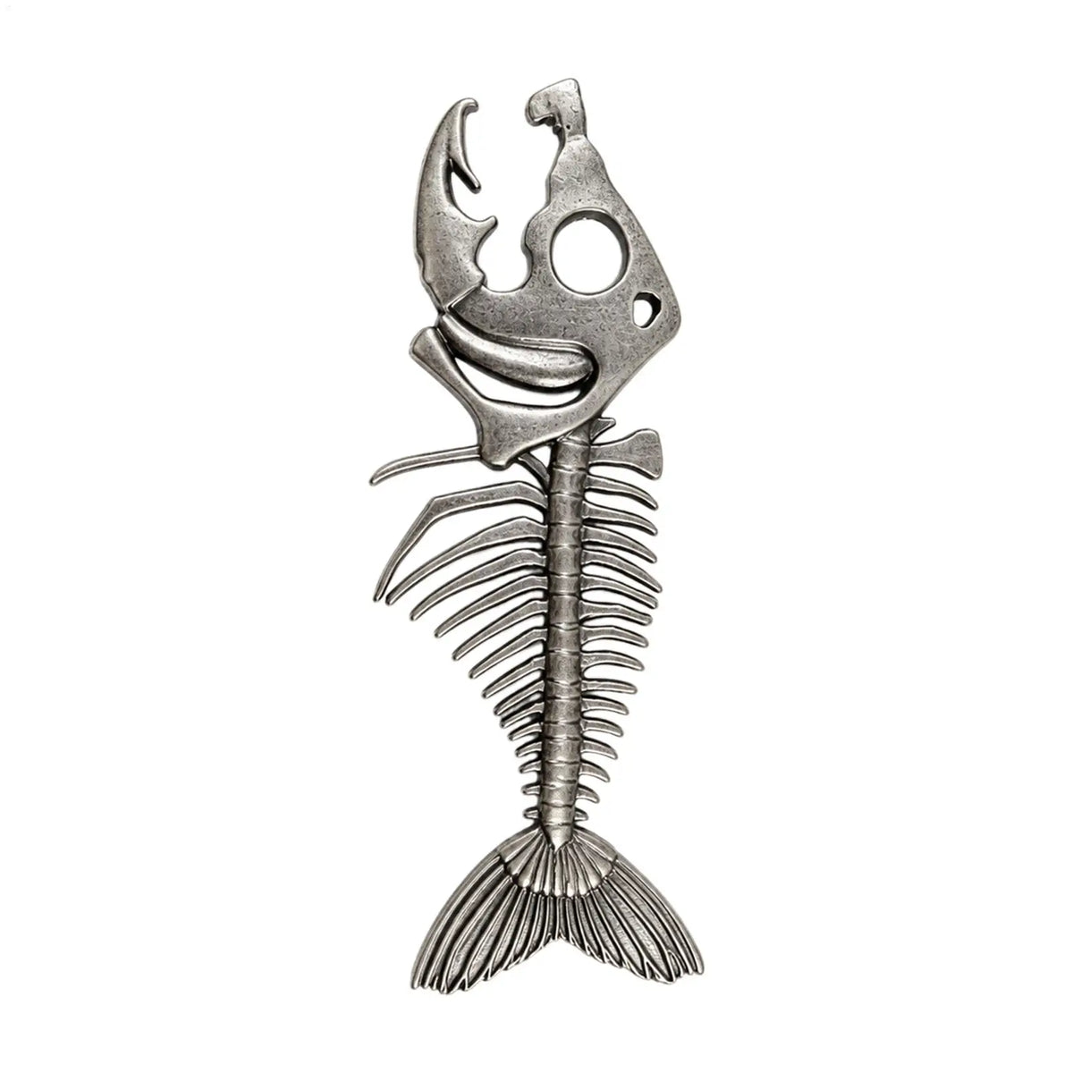 Fishbone Novelty Bottle Opener | Zinc Alloy Bar Tool Novelty Bottle Opener PLUSH