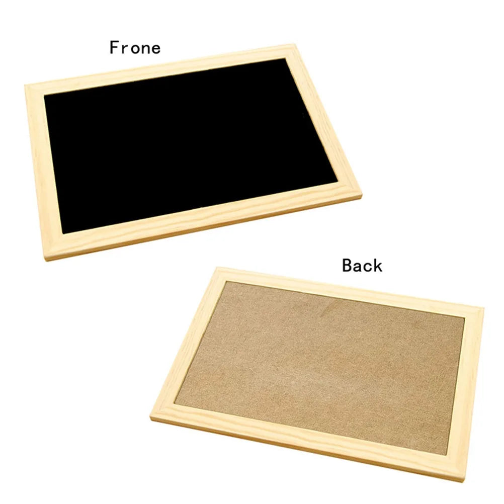 Reusable Chalkboard Wall Sign 30x20cm – Erasable Message Board Chalkboard Wall Sign PLUSH