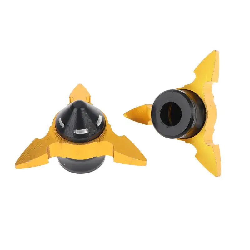 Motorcycle Crash Fork Cups CNC Aluminum Dirt Bike Protectors Motorcycle Fork Protectors PLUSH Gold