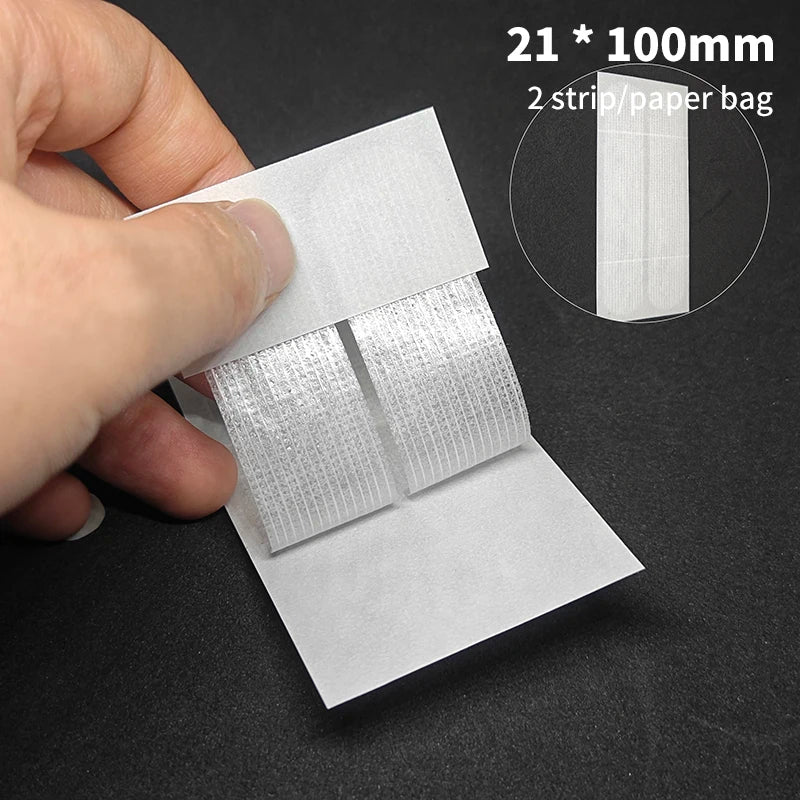 Sterile Skin Closure Strips – First Aid Adhesive Travel Kit Wound Closure Strips PLUSH 21X100MM 2 strips