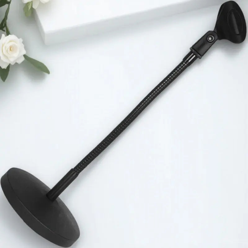 Foxnovo Adjustable Desktop Microphone Stand – Heavy-Duty Metal Desktop Microphone Stand PLUSH