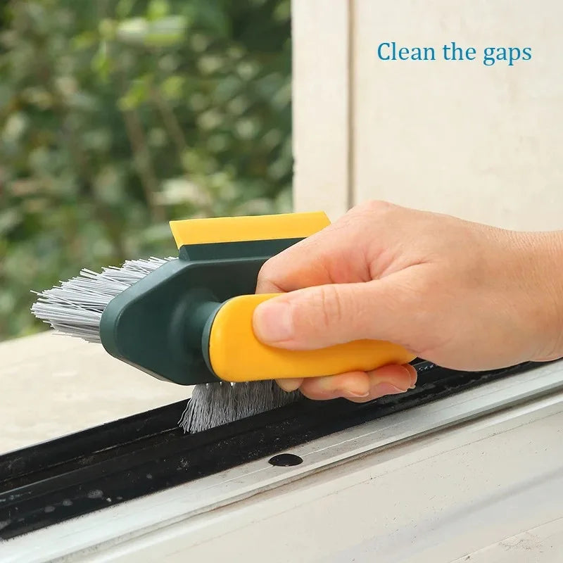 Crevice Cleaning Brush – Tile Grout & Corner Scrubber Tool Crevice Cleaning Brush PLUSH