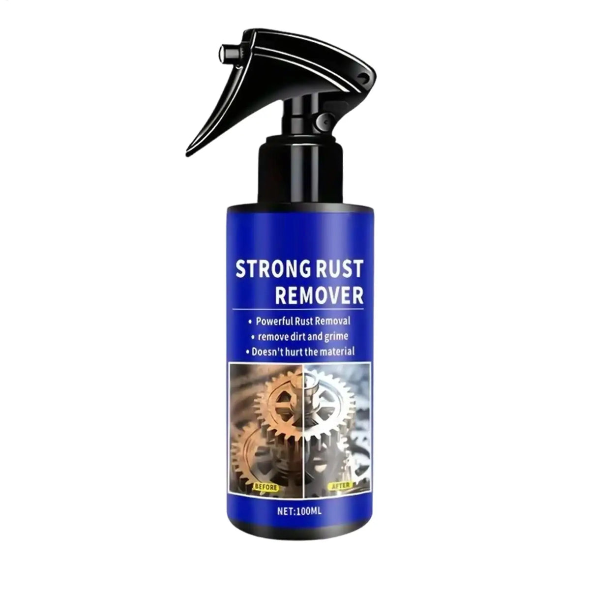 Anti-Rust Spray 100ml – Multi-Purpose Metal Rust Remover Rust Remover Spray PLUSH